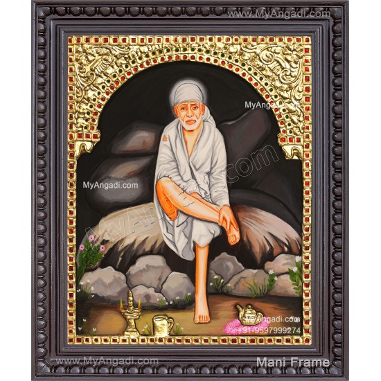 Saibaba Tanjore Painting