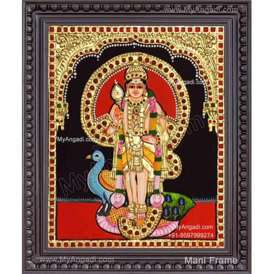 Murugan Tanjore Painting