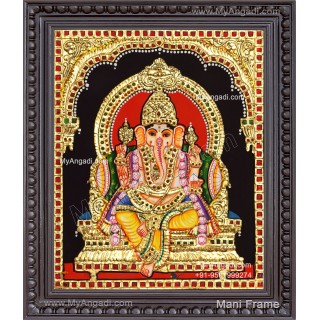 Ganesha Tanjore Painting