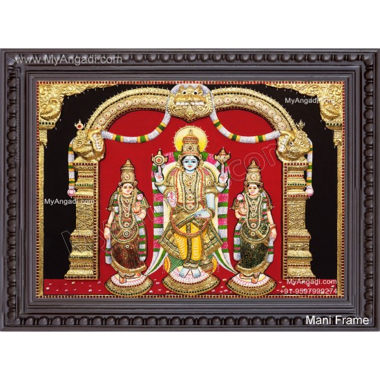 3D Embossed Thimmaraya Swamy Tanjore Painting