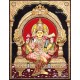 Embossed Chamundeshwari Amman Tanjore Painting