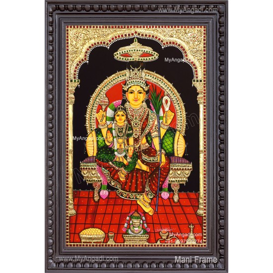 Lalitha Devi Tanjore Painting