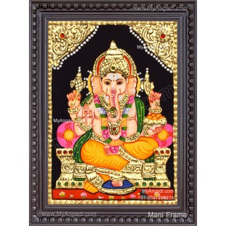 Vinayagar Tanjore Painting 