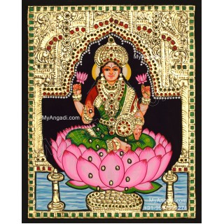 Mahalakshmi Tanjore Painting