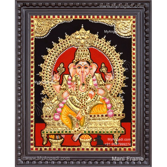 Ganesha Tanjore Painting