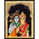 Shiva Parvathi Tanjore Painting