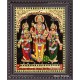 Murugan Valli Deivanai Tanjore Painting