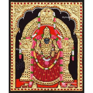 Thaayar Tanjore Painting, Tirupati Padmavathi Thayar Tanjore Painting