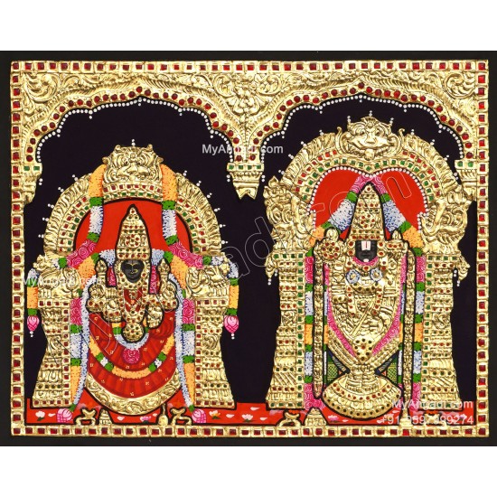 Balaji Thayar Tanjore Painting