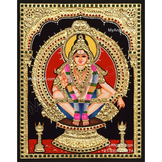 Aiyappan Tanjore Paintings