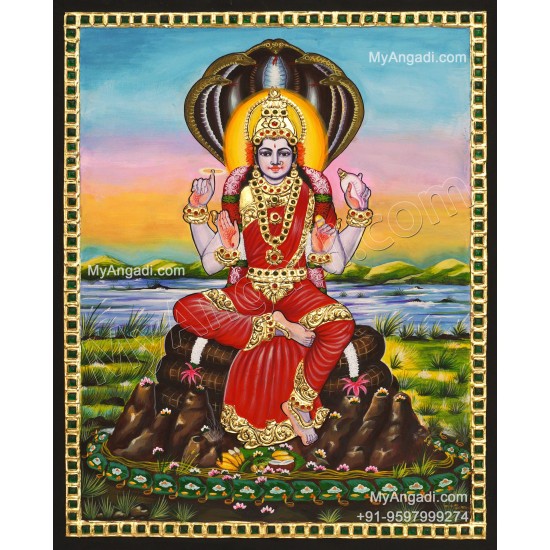 Renuka Devi Tanjore Painting, Amman Tanjore Painting