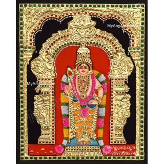 5 God - Ganesha, Lakshmi, Saraswathi, Balaji, Murugan Tanjore Paintings