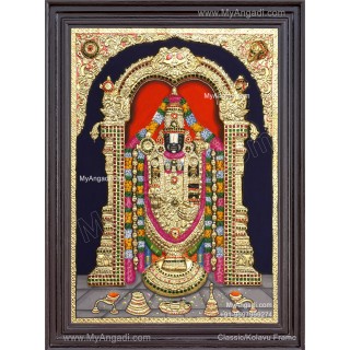 2D Balaji Tanjore Painting