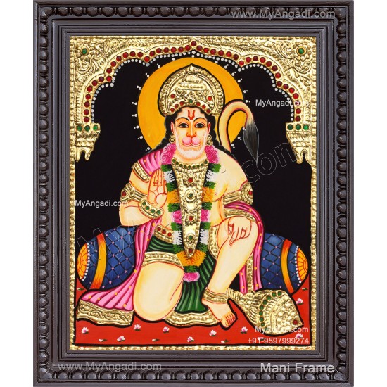 Hanuman Tanjore Painting