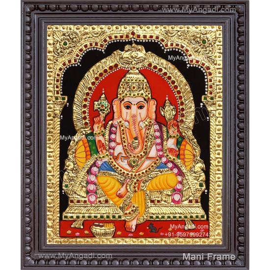 Ganesha Tanjore Painting