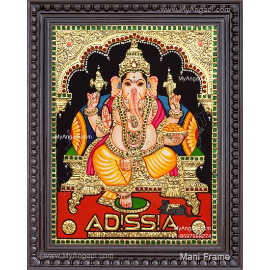 Ganapathi Tanjore Painting 