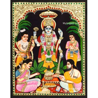 Sathya Narayana Tanjore Painting
