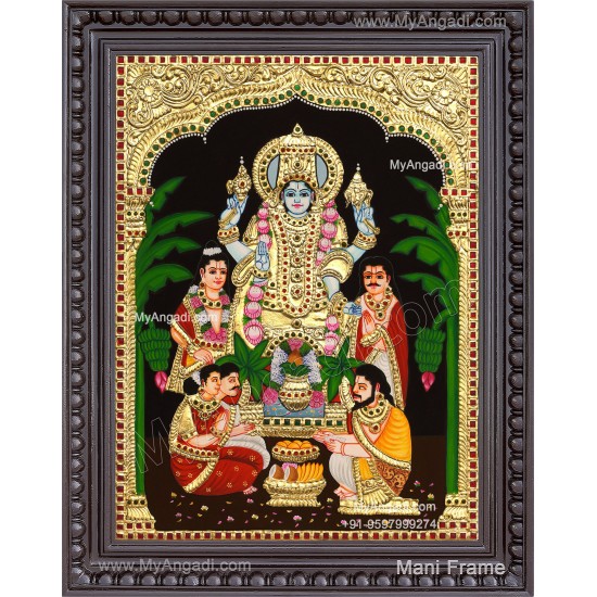Sathya Narayanan Tanjore Painting