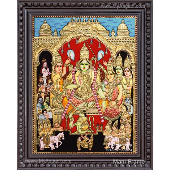 Ramar Pattabhisekam Tanjore Painting