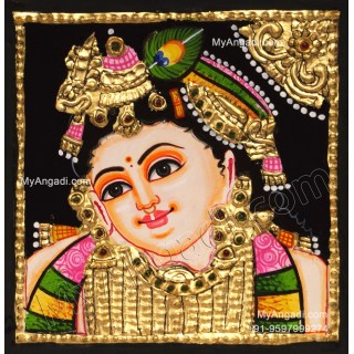 Krishna Tanjore Painting