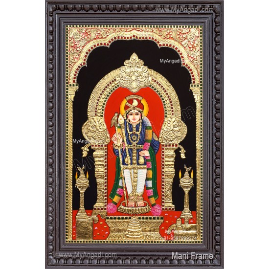 Palani Murugar Tanjore Painting