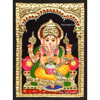 Ganesha Tajore Paintings