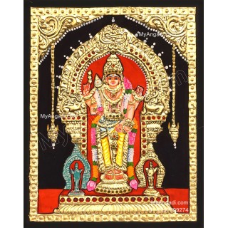 Thiruchendhur Murugar Tanjore Painting
