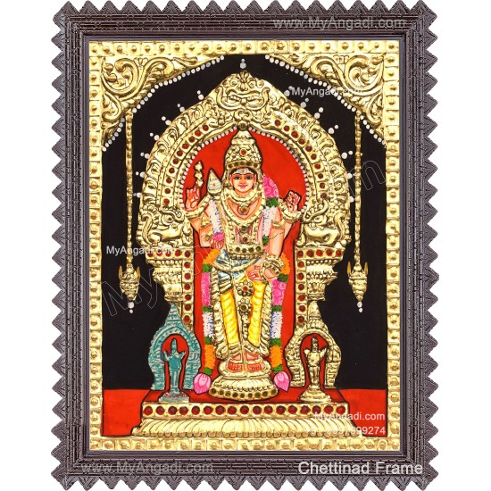 Thiruchendhur Murugar Tanjore Painting
