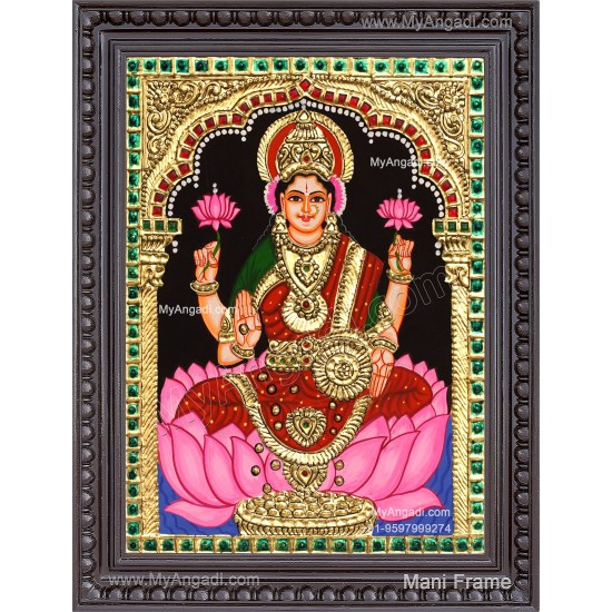Mahalakshmi Tanjore Painting