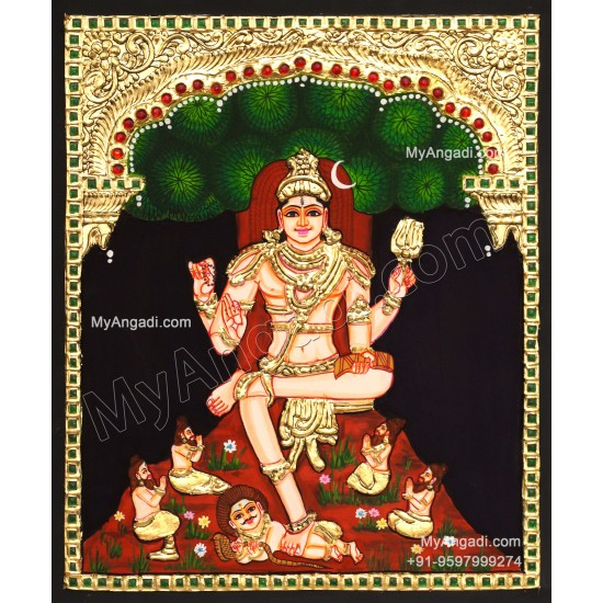 Dakshinamurthy Tanjore Painting