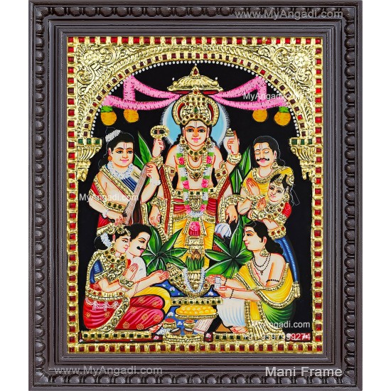 Sathya Narayana Tanjore Painting