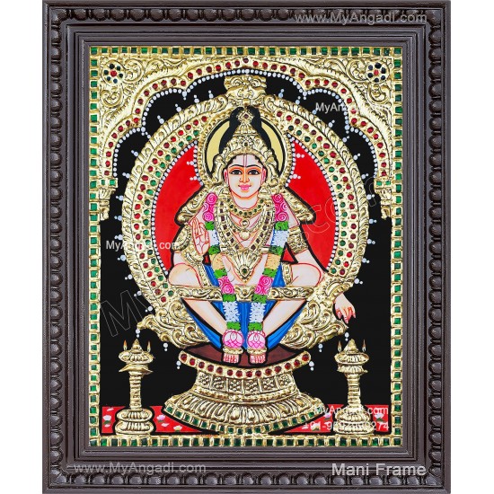 Ayyappan Tanjore Painting