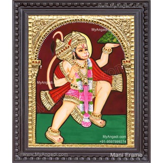 Hanuman Tanjore Painting