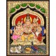 Shiva Family Tanjore Painting