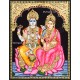 Vishnu Lakshmi Tanjore Painting