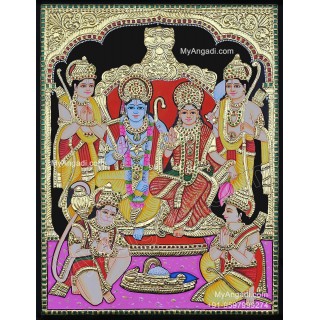 Ram Durbar Tanjore Painting