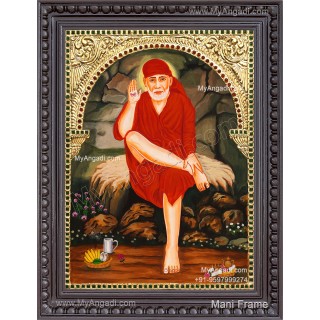 Saibaba Tanjore Painting