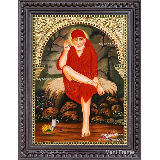 Saibaba Tanjore Painting