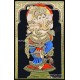 Flute Ganesha Tanjore Painting