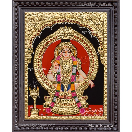 Aiyappan Tanjore Painting