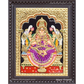Gajalakshmi Tanjore Painting