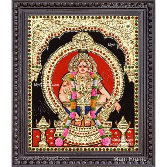Iyyappan Tanjore Painting