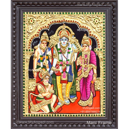 Ram Darbar Tanjore Painting