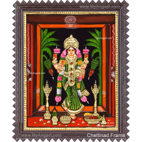 Grahalakshmi Tanjore Painting