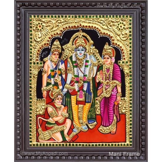Ram Darbar Tanjore Painting