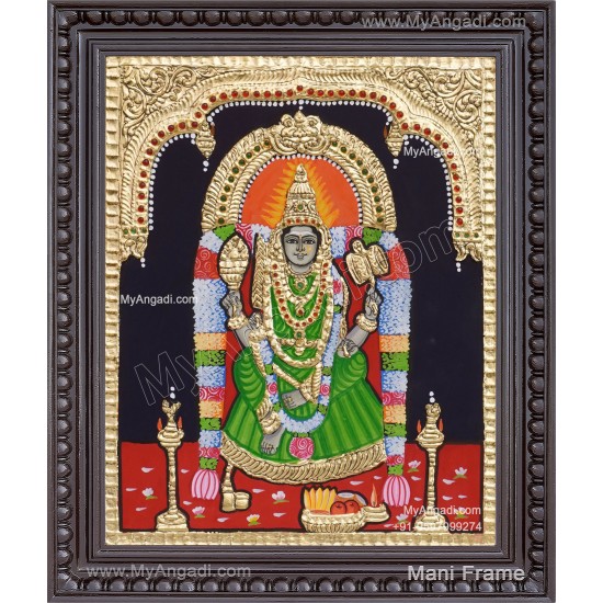 Angala Parameshwari Amman Tanjore Painting