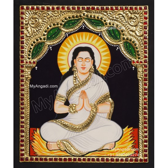 Vengamamba  Ammavaru Tanjore Painting