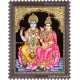 Vishnu Lakshmi Tanjore Painting