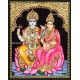 Vishnu Lakshmi Tanjore Painting