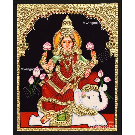 Gajalakshmi Tanjore Paintings